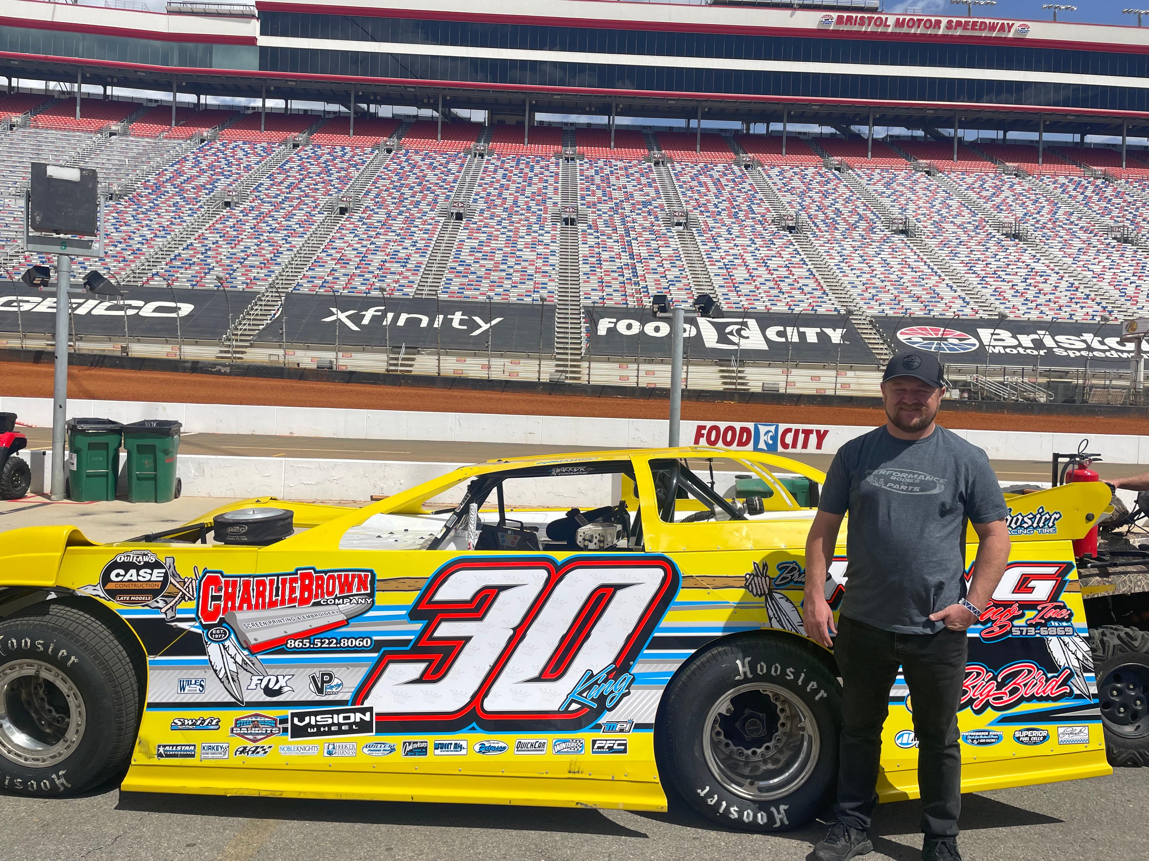 Ryan King at Bristol Motor Speedway