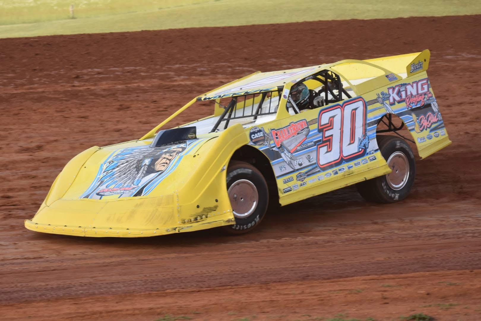 Ryan King's #30 on the dirt