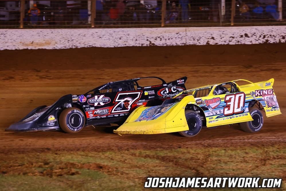 Ryan King's #30 side-by-side with the #7