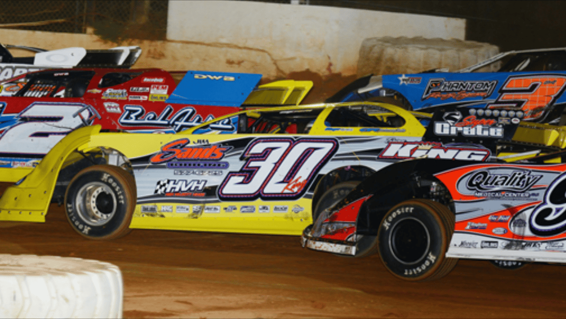 #30 racing three wide
